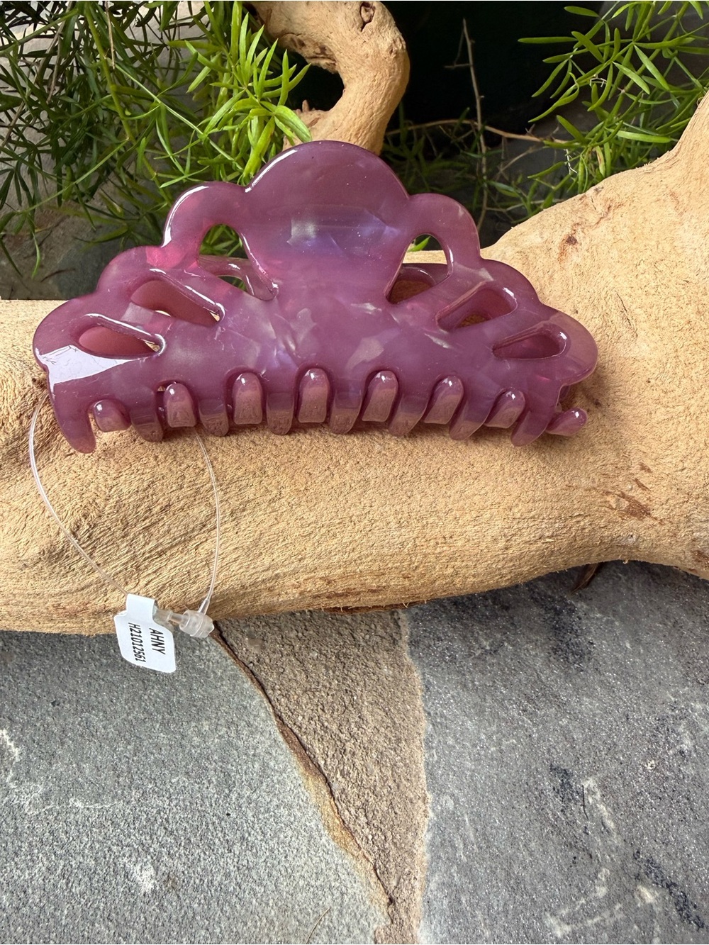 New🌟Anthropologie-Purple Acrylic Hair Claw Clip